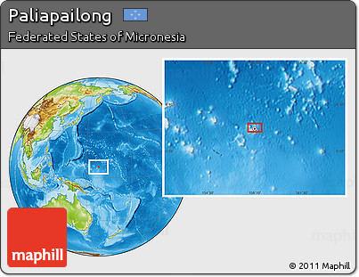 Physical Location Map of Paliapailong