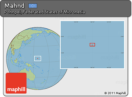 Savanna Style Location Map of Mahnd