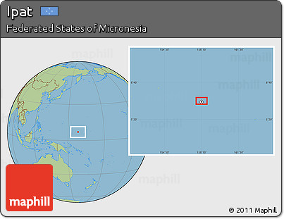 Savanna Style Location Map of Ipat
