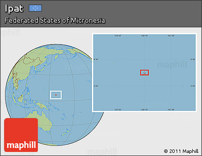 Savanna Style Location Map of Ipat