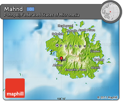 Physical Map of Mahnd