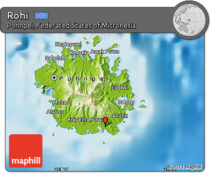 Physical Map of Rohi