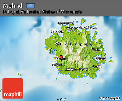 Physical Map of Mahnd