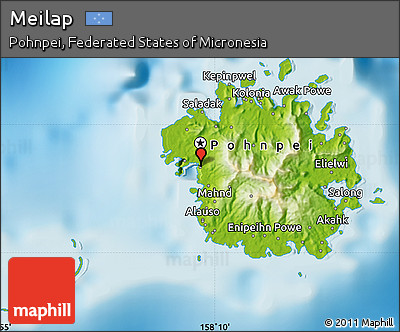 Physical Map of Meilap