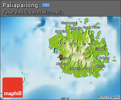 Physical Map of Paliapailong