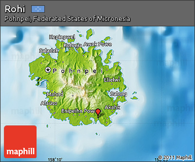 Physical Map of Rohi