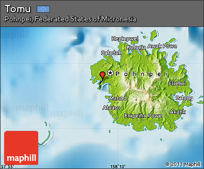 Physical Map of Tomu