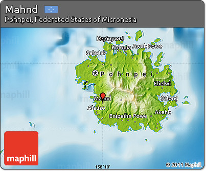 Physical Map of Mahnd
