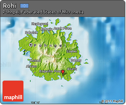 Physical Map of Rohi