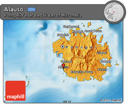 Political Map of Alauso