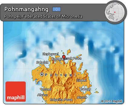 Political Map of Pohnmangahng