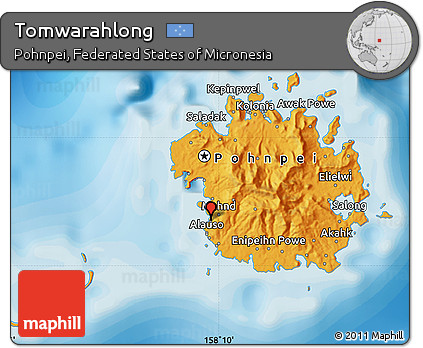 Political Map of Tomwarahlong