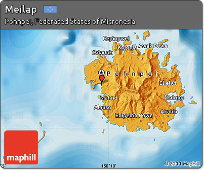 Political Map of Meilap