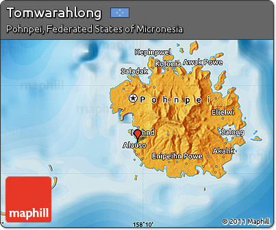 Political Map of Tomwarahlong