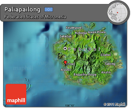 Satellite Map of Paliapailong
