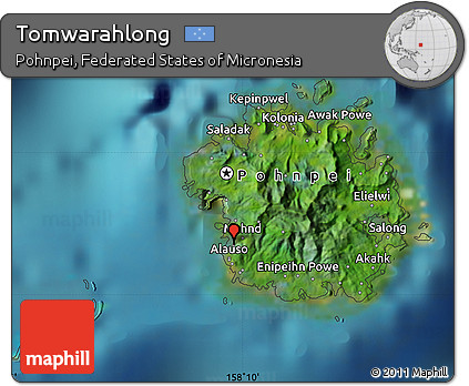 Satellite Map of Tomwarahlong