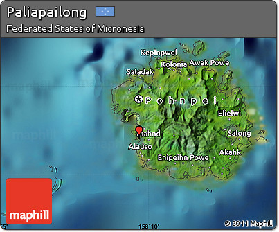 Satellite Map of Paliapailong