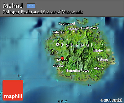 Satellite Map of Mahnd