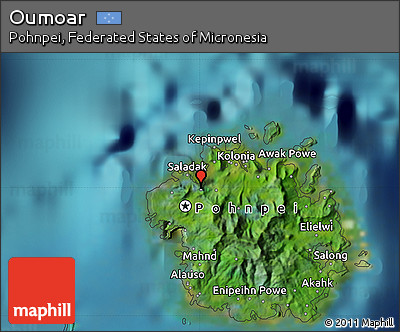 Satellite Map of Oumoar