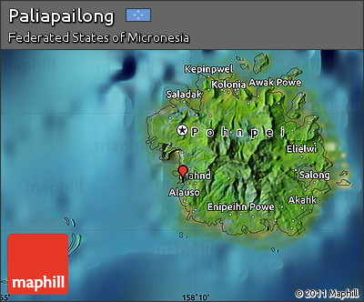 Satellite Map of Paliapailong