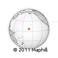 Outline Map of the Area around 6° 59' 36" N, 161° 25' 30" W, rectangular outline