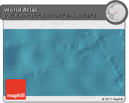 Satellite 3D Map of the Area around 6° 59' 36" N, 164° 7' 30" E