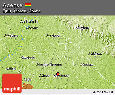 Physical 3D Map of Adense