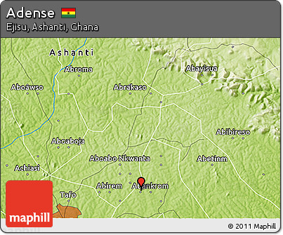 Physical 3D Map of Adense