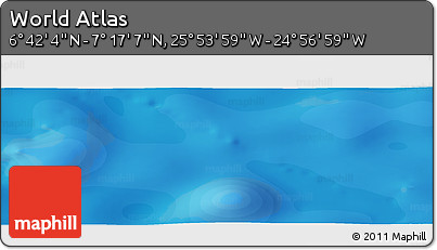 Political Panoramic Map of the Area around 6° 59' 36" N, 25° 25' 29" W