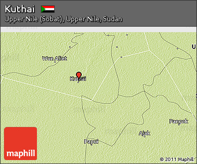 Physical 3D Map of Kuthai