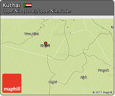 Physical 3D Map of Kuthai