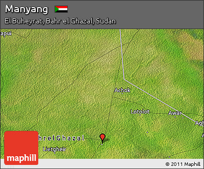 Satellite 3D Map of Manyang