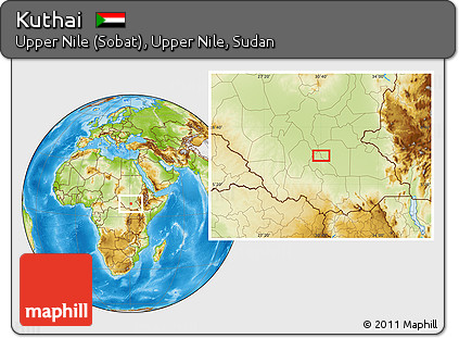 Physical Location Map of Kuthai