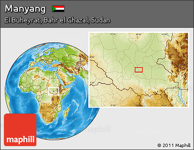 Physical Location Map of Manyang