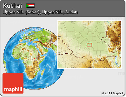 Physical Location Map of Kuthai