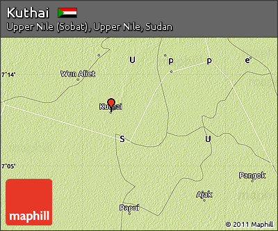 Physical Map of Kuthai