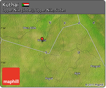 Satellite Map of Kuthai