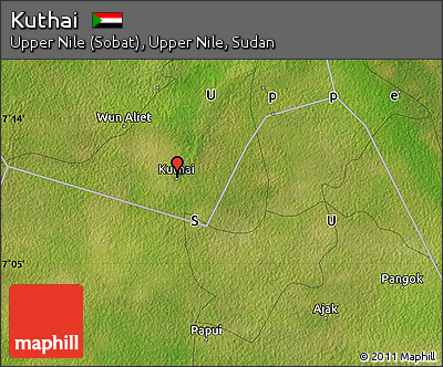 Satellite Map of Kuthai