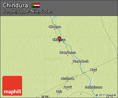 Physical Map of Chindura