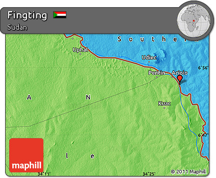 Political Map of Fingting