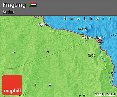 Political Map of Fingting