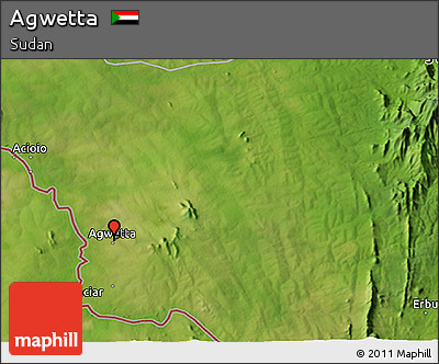 Satellite 3D Map of Agwetta
