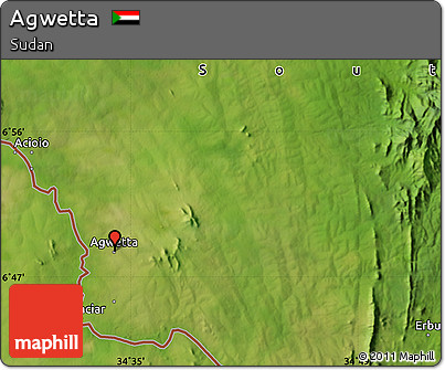 Satellite Map of Agwetta