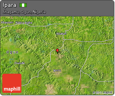 Satellite 3D Map of Ipara