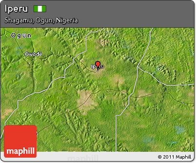 Satellite 3D Map of Iperu