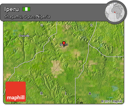 Satellite Map of Iperu