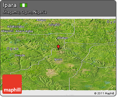 Satellite Panoramic Map of Ipara