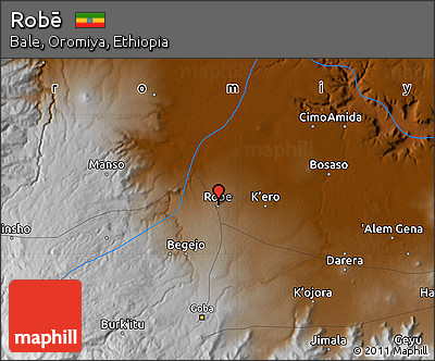 Physical Map of Robē