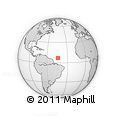 Outline Map of the Area around 6° 59' 36" N, 44° 7' 30" W, rectangular outline