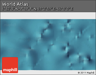 Satellite 3D Map of the Area around 6° 59' 36" N, 65° 31' 30" E